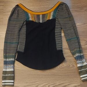 Free People Long Sleeve Top